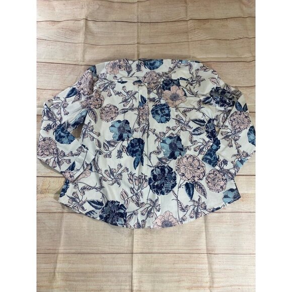 NWT Chico's Women's Long Sleeve Button Front Blouse - 3 (Large) - Picture 13 of 13